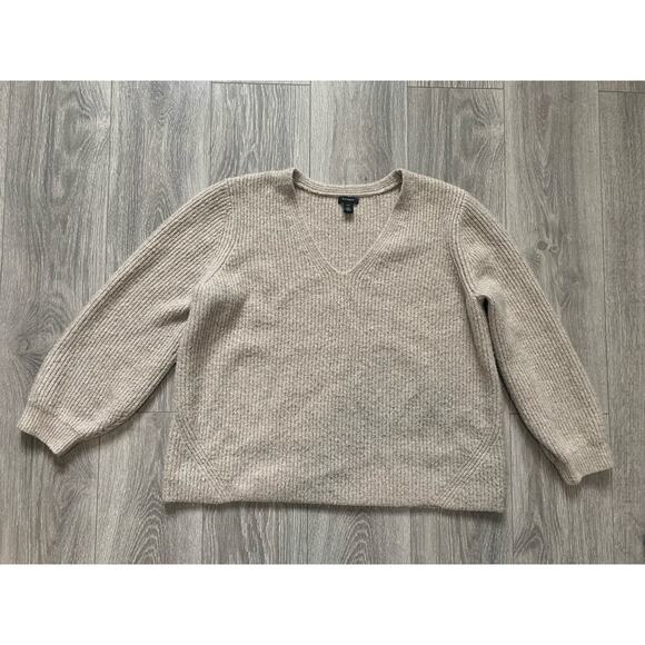 Halogen Woman’s V-neck Knit Sweater Size XXL - Picture 1 of 4